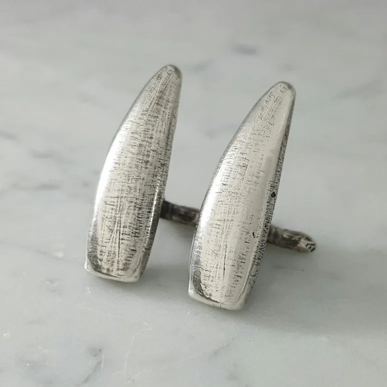 ALLIGATOR TOOTH CUFFLINKS