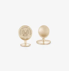 CMA Crest Organic Cufflinks - Cavan Gold