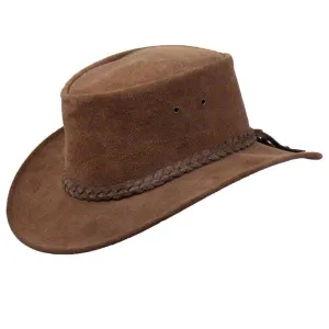 Colonial Hat in Mahogany Suede