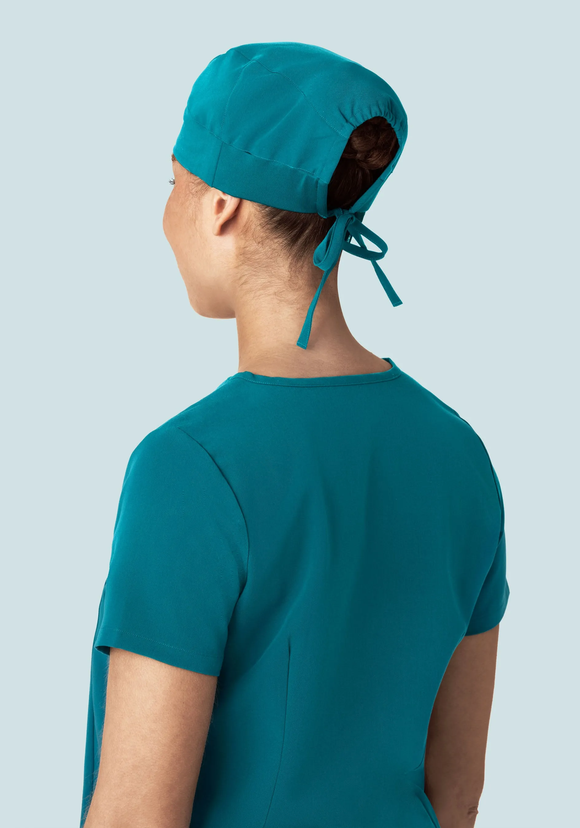 Contemporary Scrub Cap Peacock