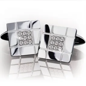 Diamond Grid Cufflinks