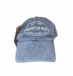 MacArthur Beach Established Hat - Charcoal Grey