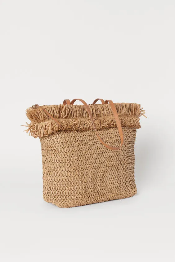 Paper Straw Shopper